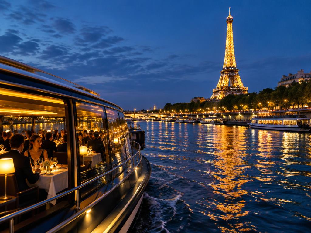 Une soirée sur la Seine, à partager entre collègues